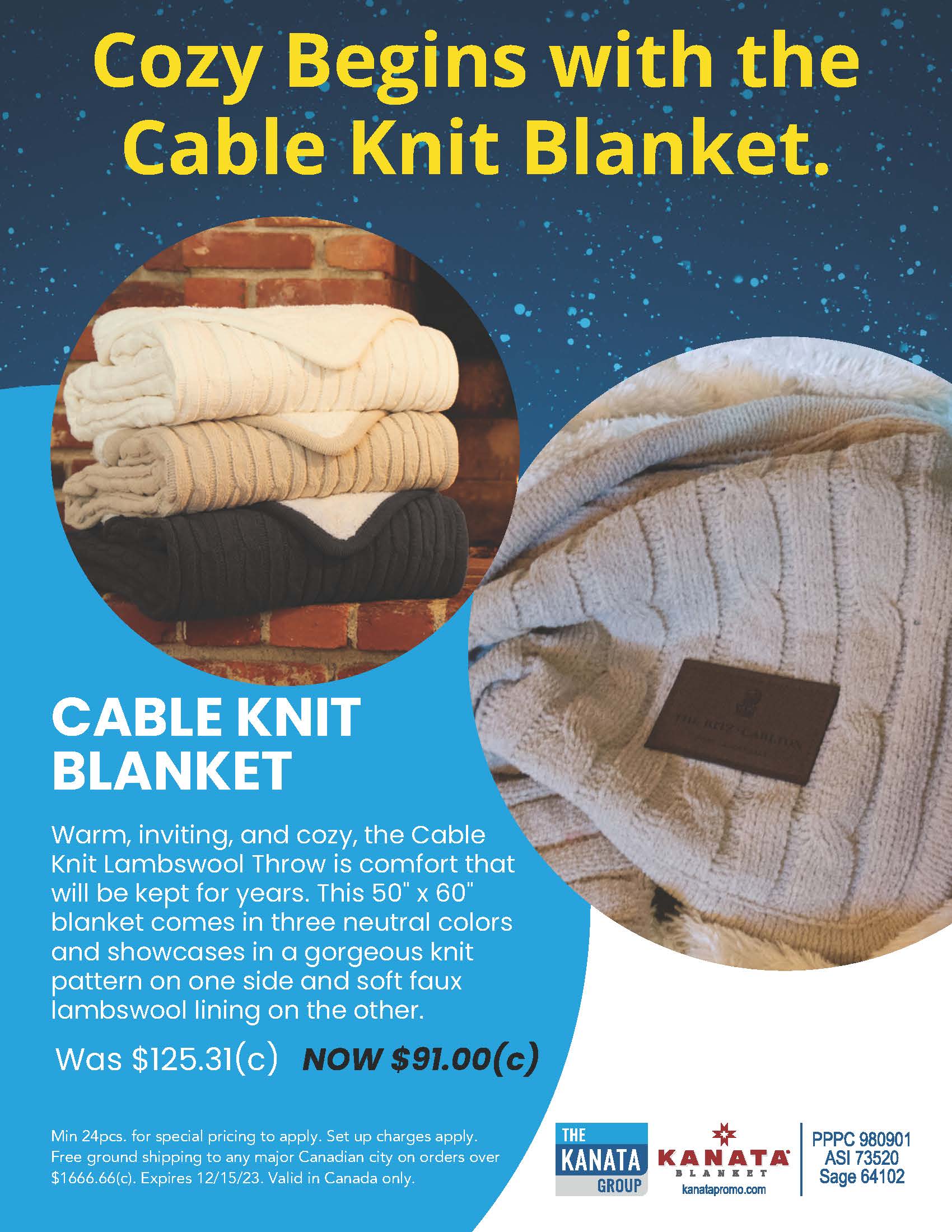Cable Knit Special!